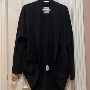 Slouchy open cardigan